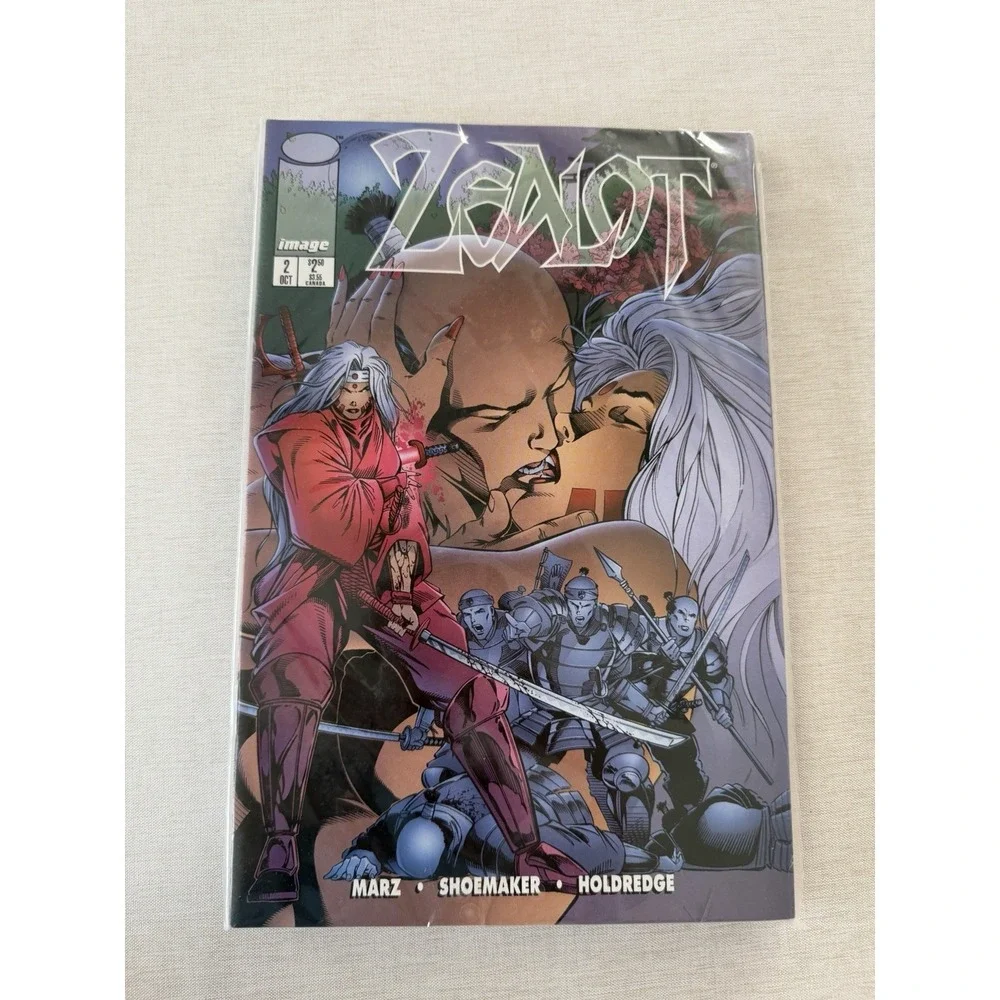 Zealot #2 Image Comics Oct 1995‎ Lot of 10 Marz Shoemaker VF/NM In Plastic